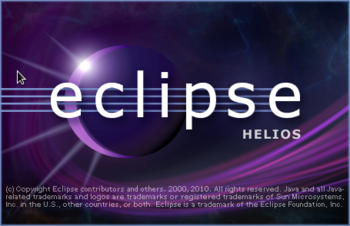 Eclipse起動画面
